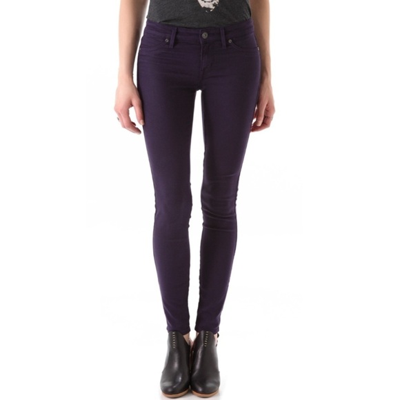 Rich & Skinny Women's Purple Skinny Jeans - Picture 2 of 8